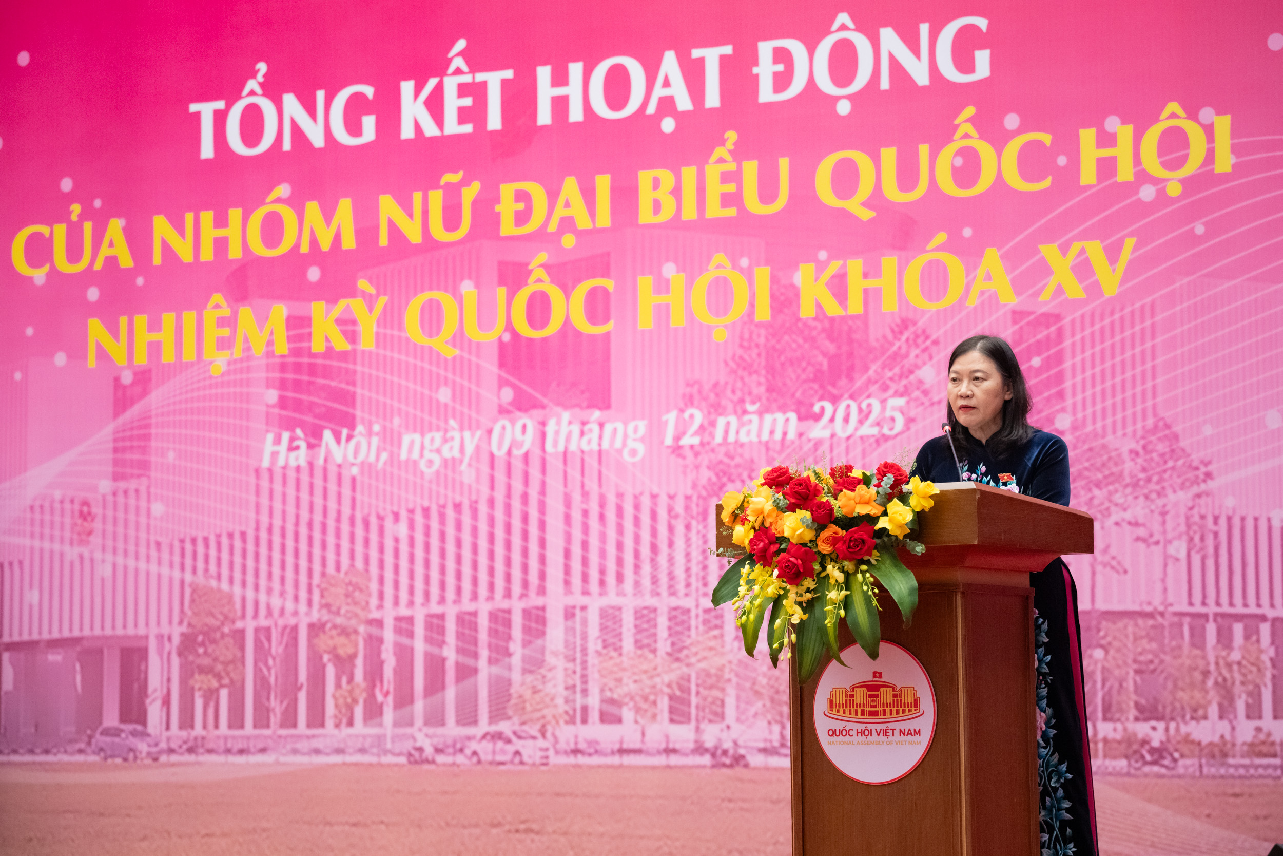 Chùm ảnh: Lễ tổng kết hoạt động của Nhóm nữ đại biểu Quốc hội Việt Nam nhiệm kỳ Quốc hội khóa XV